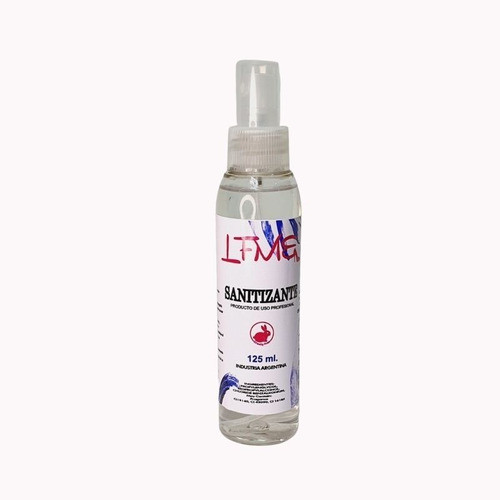 Antiseptico Sanitizante 125cc Manos Uñas 12 Unidades Lefemme 1