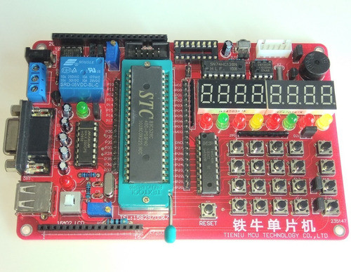 Kit De  Entrenador  16 Programador Stc 89c52 1
