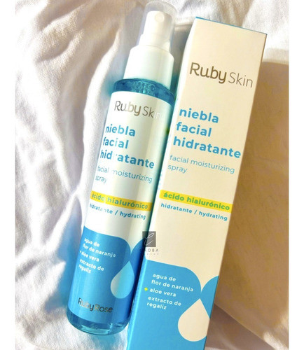 Ruby Rose Skin Niebla Bruma Facial Hidratante Ac Hialuronico 1