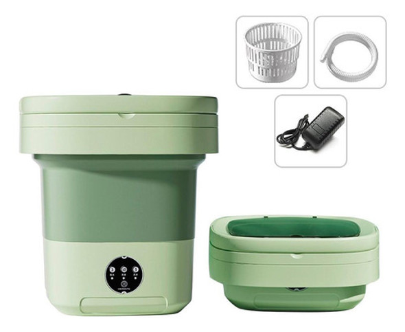 Portátil E Compacta Mini Máquina De Lavar Sistema De Drenar 1