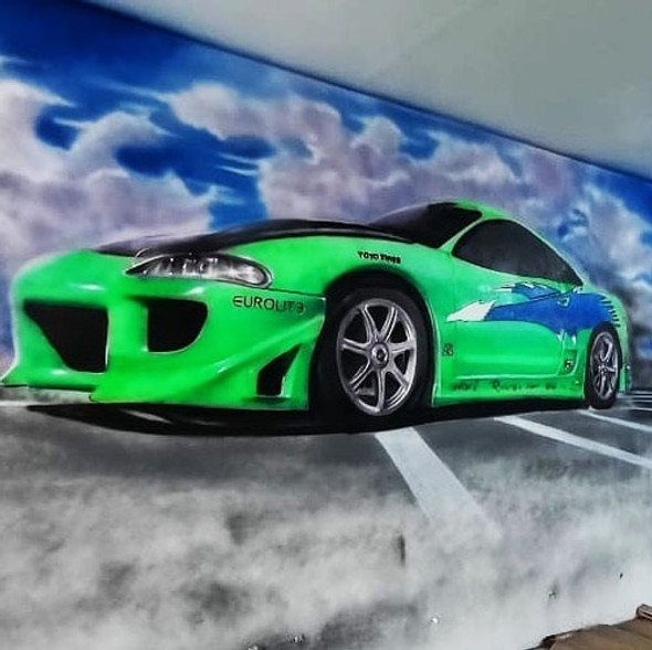 Graffiti Murales Pintados A Mano 0