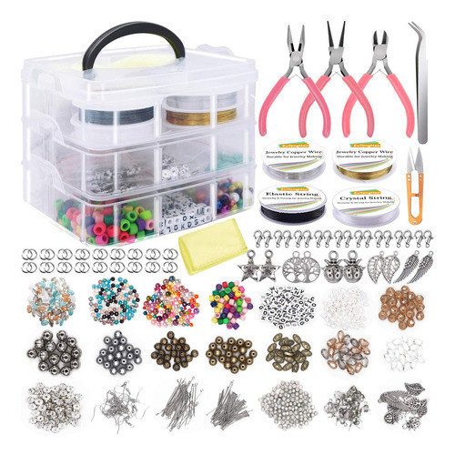 Brincos De Pulseira Diy Com Miçangas De Cristal 1170 Unidade 0