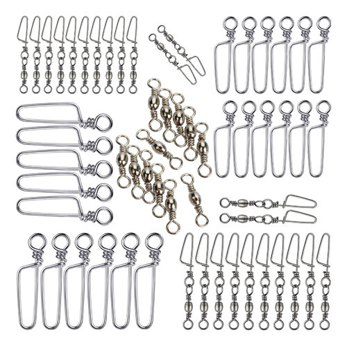 Kit 60 Unidades Mosqueton Esmerillon Medidas Surtidas Oferta 0