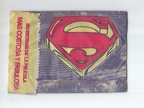 Sobre De Figurita Cerrado Superman 1979 1
