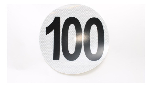 Circulo Velocidad Maxima 100km/h 0