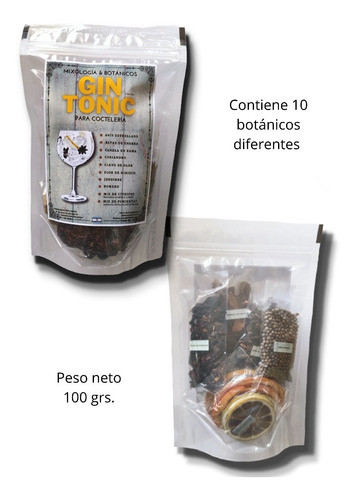 Mixología Botánica | Mix Para Gin Tonic | Cont Neto 100grs 1