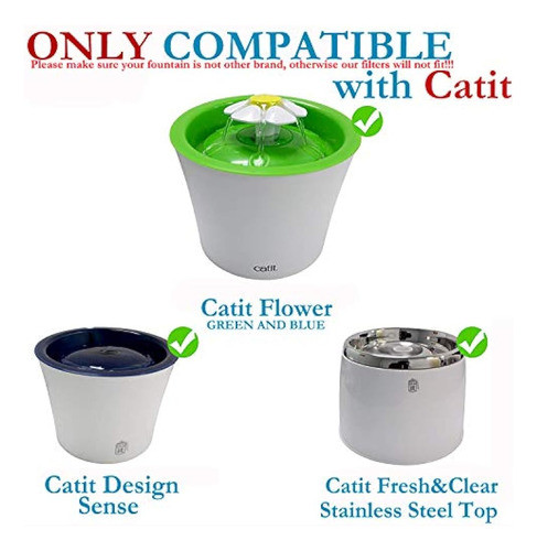 Wecation Filtro De Agua Para Gatos Para Respuesta El Agua De 1