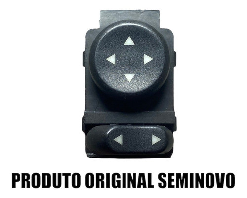 Botão Retrovisor Eletrico Fiat C/ Plug Palio Punto Strada 0