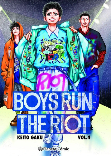 Manga, Planeta, Boys Run The Riot Vol. 4 Ovni Press 0