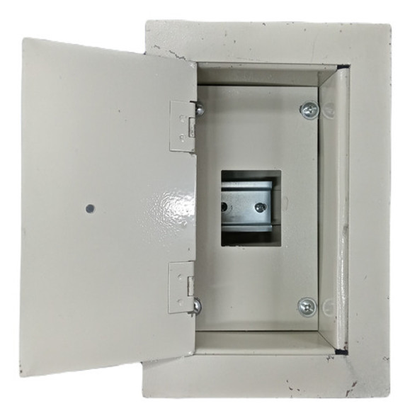Caja Metalica De Embutir 2 Bocas Din Con Detalles Condarco 1