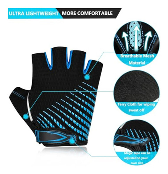 Bikingmoreok Guantes De Ciclismo Para Hombres Y 1