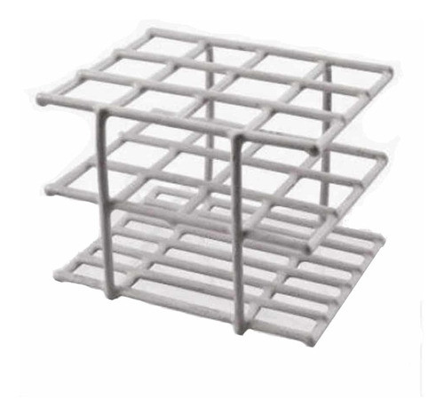 Estante Em Arame Com Pvc - 100 Tubos De 13 Mm - Rc 0