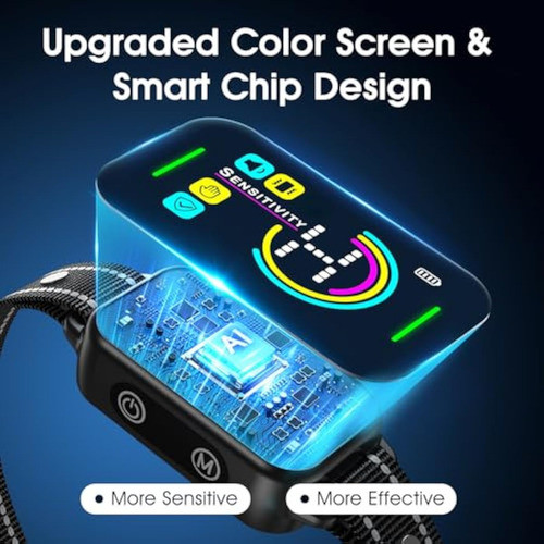 Dinjoo Collar Antiladridos Para Perros Grandes, 1