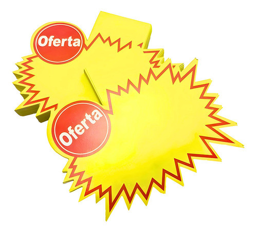 Placa De Oferta Pc C/ 100 Un Splash Pequeno Full 0