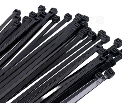 Abraçadeiras De Nylon Enforca Gato 2,5 X 250mm Preta  300un 0
