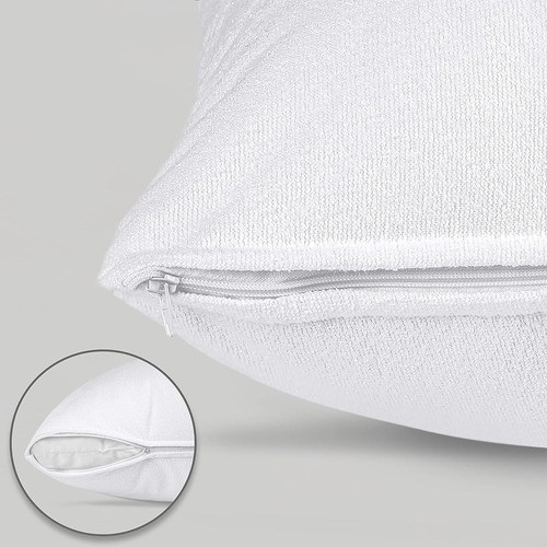Utopia Bedding Almohada Protectores Con Cremallera Tamaño Es 1