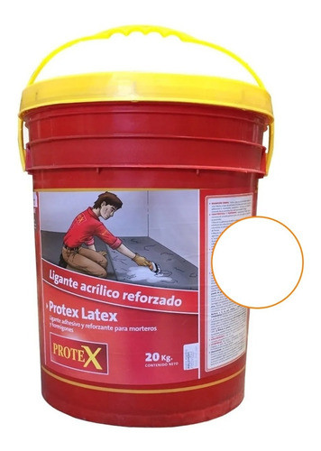Latex Protex 20kg Puente Adherencia Vincula Morteros 0