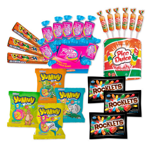 003 - Combo Golosinas Cumpleaños - Lollipop - 30 Chicos 0