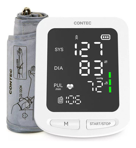 Tensiometro Digital Automatico Contec 08d Opcional Obeso 0