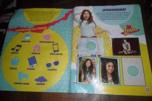 Album De Figuritas De Soy Luna Nuevo 2017 Panini Poster 1