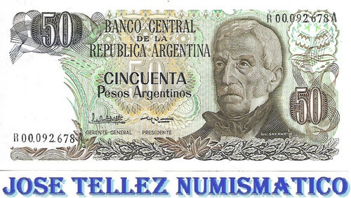 Bottero 2620 50 Pesos Argentinos Reposicion Sin Circ Palermo 0