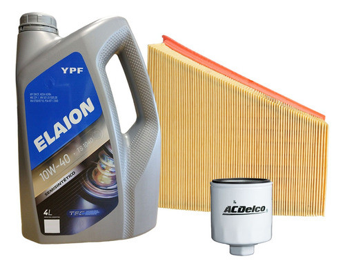 Kit Filtros Y Aceite Vw Fox Suran Gol Trend Voyage Ac Delco 0