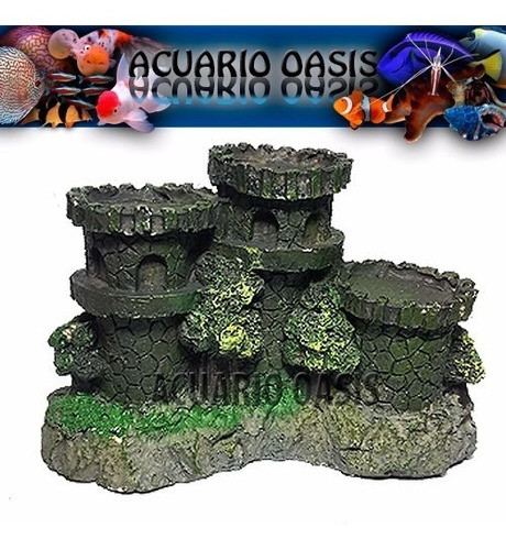 Adorno De Resina Castillo 15.5cm*10cm*9.5cm M19 1