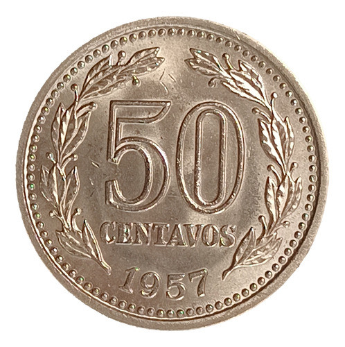 Argentina 50 Centavos 1957 Sin Circular Cj 258 0