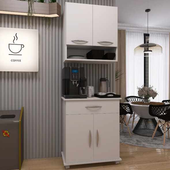 Balcão Gaveteiro De Cozinha 60cm 60cm Minimalista 1