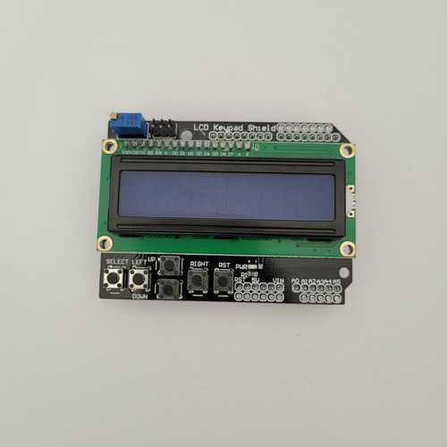Arduino Uno + Display  Shield 16x2  + Brinde 1