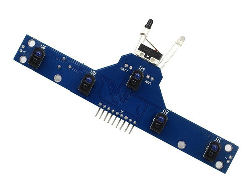 Sensor Bfd-1000 Tracking 5 Canales Tcrt5000l Arduino 0