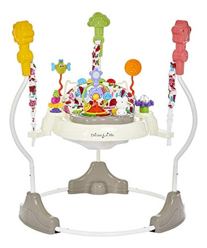 Dream On Me Zany 2-in-1 Activity And Center Bouncer In Eleph 0