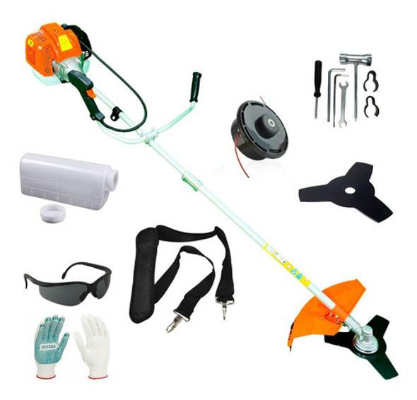 Desmalezadora Bordeadora A Nafta Hyundai 52cc + Regalos -sc- 0