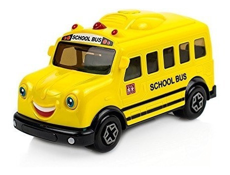 Apartar El Conjunto Del Motor De Juguete Del Autobús Escolar 1