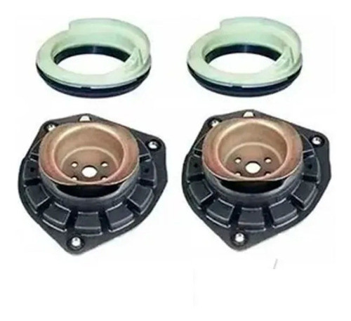 Kit 2 Cazoleta Delantera C/ Crapodina P/ Renault Megane 2 0