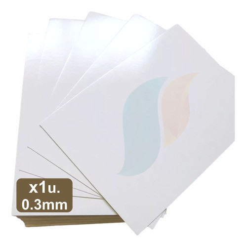 Cartulina Sublimable Carton Cajas Agendas 0.3mm 350gr A4 X1 0