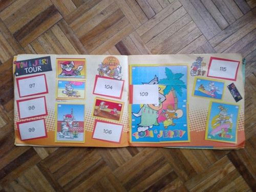Album De Figus Tom Y Jerry, 1995, Con Faltantes 1