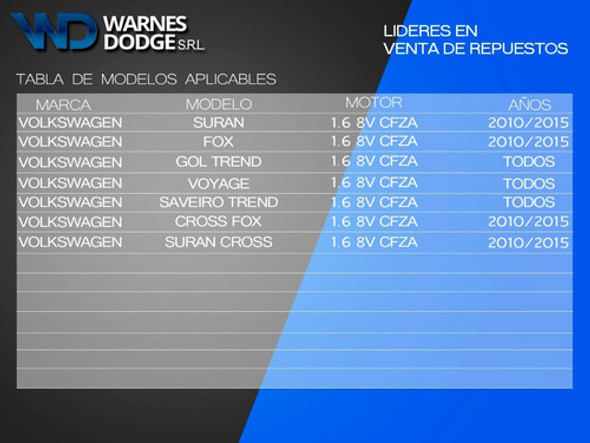 Correa Poli V Gol Trend 1.6 8v Alternador Elastica Contitech 1