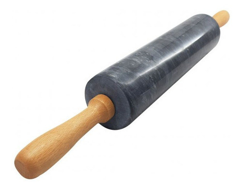 Palo De Amasar Deluxe Marmol Y Madera 46 X 4 Cm Bazar 1