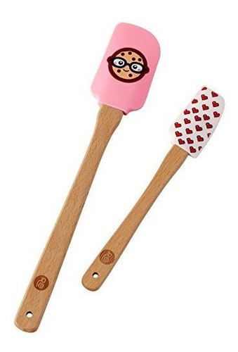 Rosanna Pansino Wilton Nerdy Nummies Espatulas De Silicona, 0