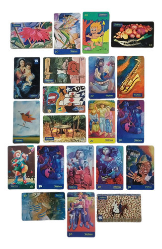 Cartão Telefônico Brasil Telefônica Diferentes 0