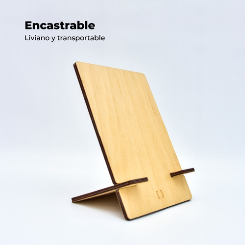 Soporte Para Tablet / iPad De Madera De Guatambú Extrabold 1