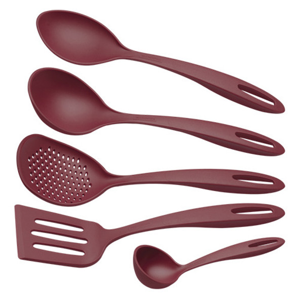 Juego Utensilios Rojo 5 Piezas Ability 0