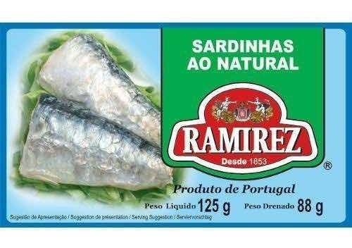 Sardinha Ramirez Ao Natural 125g - Cx 6 Unid 1