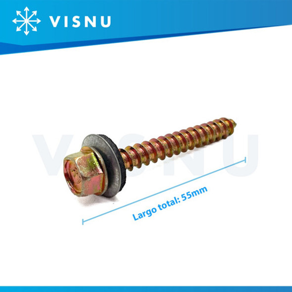 Autoperforante Hex Aguja Ranurada 14 X 2 C/ara X 100u Visnu 1