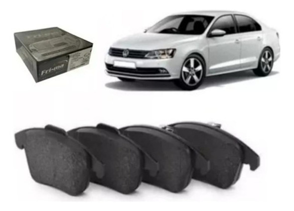 Pastillas De Freno Para Vw Vento 2.0 2.5 Delantera 0
