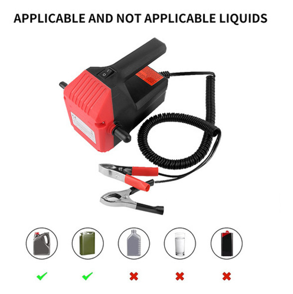 Bomba De Óleo, Extrator De Óleo Elétrico 12v 60w Para 1