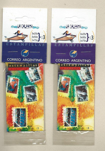 La Calesita Sobre + Estampillas Correo Argentino 1