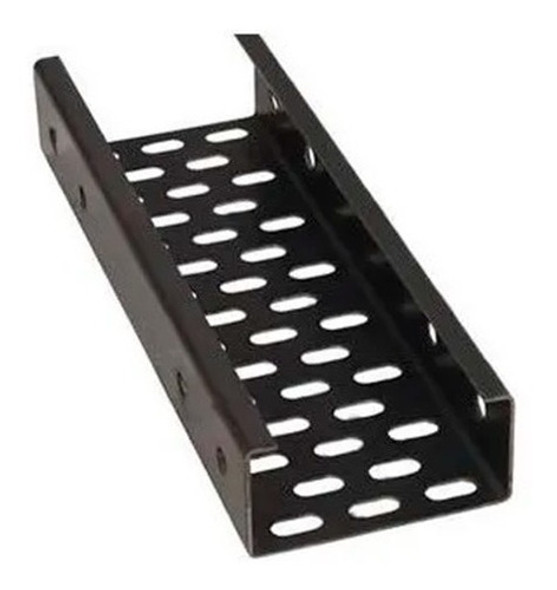 Bandeja Portacables Perforada Color Negro 300x50x0,7mm 3mts 0