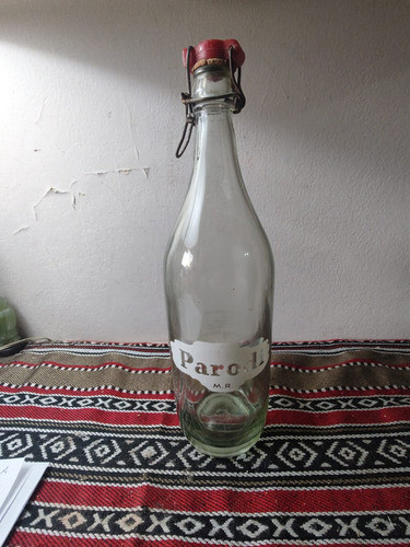 Antigua Botella De Soda Parodi 0
